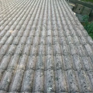 A roof in Kent that has been professionally cleaned by our team